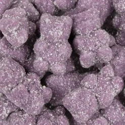 Halloween Colors Sugar Sanded Gummy Bears by Just Candy