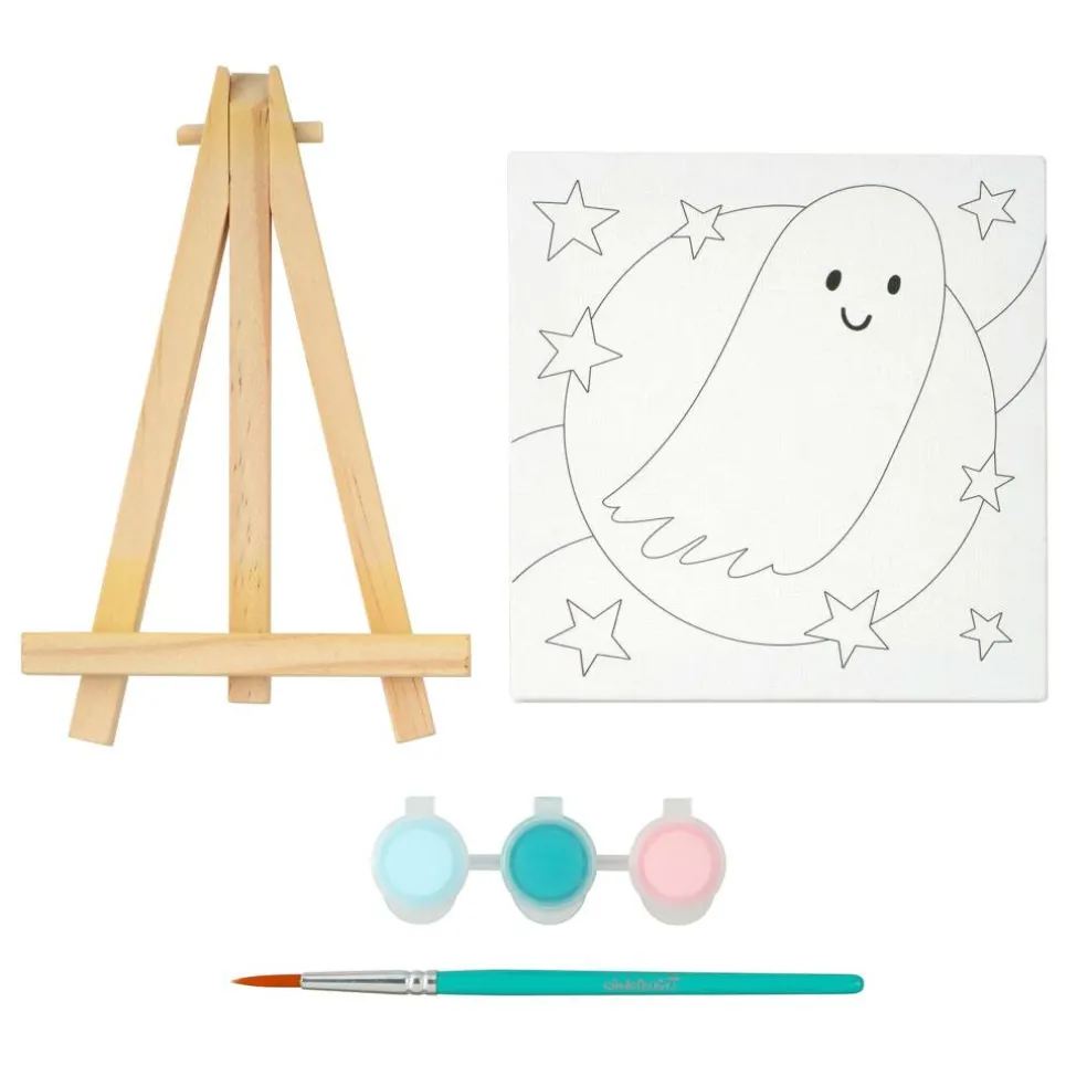 Halloween Color Your Own Ghost Mini Canvas Kit by Creatology™