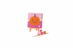 Halloween Color Your Own Jack-O'-Lantern Mini Canvas Kit by Creatology™