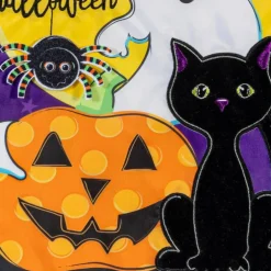 Halloween Friends 2 Sided Garden Flag