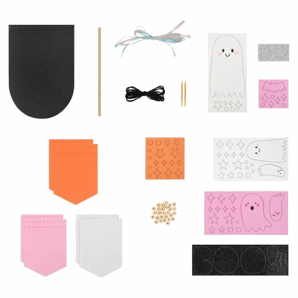 Halloween Ghost Felt Banner Craft Kit by Creatology™