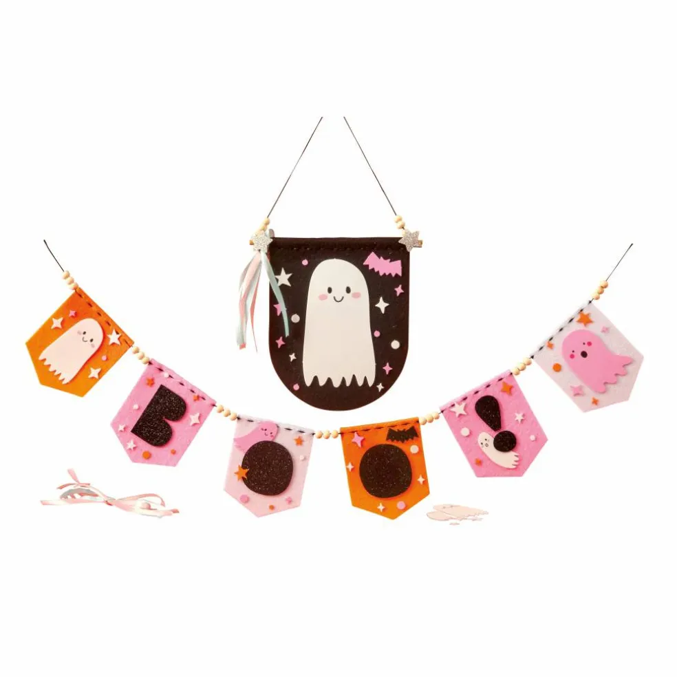 Halloween Ghost Felt Banner Craft Kit by Creatology™