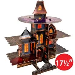 Halloween Haunted House Cupcake Stand