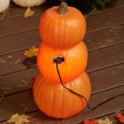 Halloween Haunted Living Light Up Jack-O-Lantern 18.11