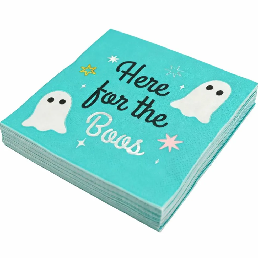 Halloween Here for the Boos Paper Beverage Napkins, 20ct. by Celebrate It™