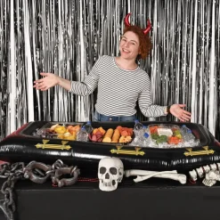 Halloween Inflatable Coffin Buffet Cooler