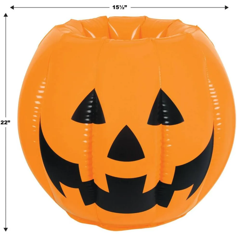Halloween Inflatable Jack-O-Lantern Cooler