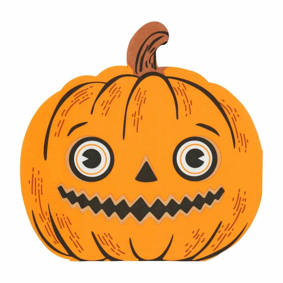 Halloween Jack-o'-Lantern Lunch Napkins, 20ct. by Celebrate It™