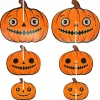 Halloween Jack-O'-Lantern Tabletop Décor, 3ct. by Celebrate It™