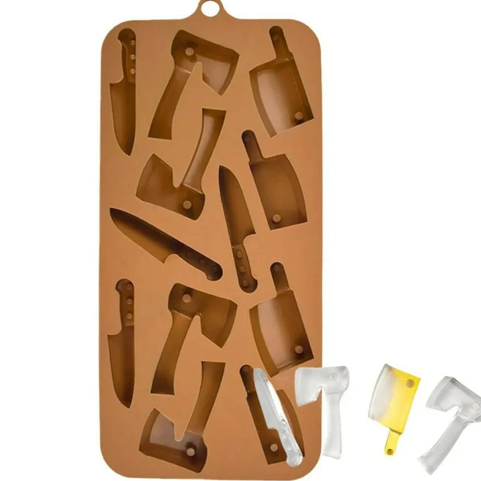 Halloween Knife & Cleaver Chocolate Silicone Mold