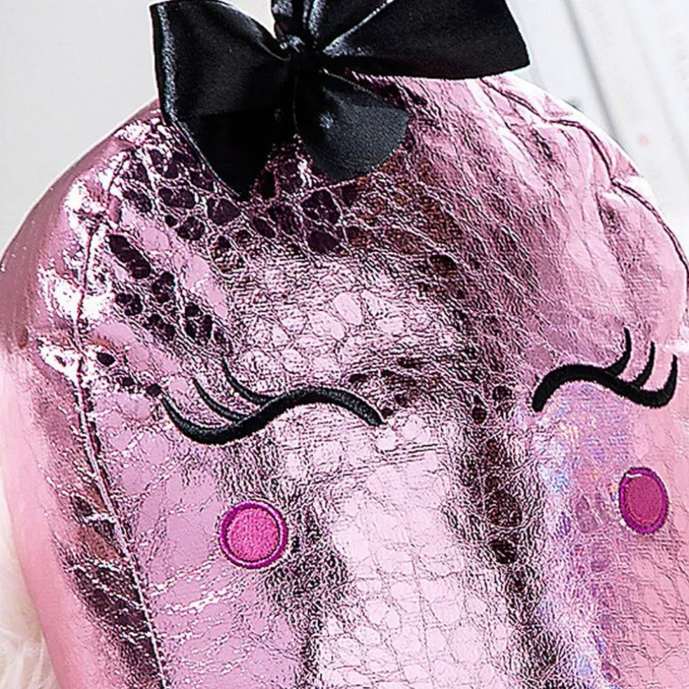 Halloween Metallic Polyester Ghost Pillows Set for Spooky Home Decoration