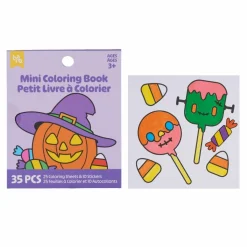 Halloween Mini Coloring Pad by Little Yellow Bicycle®
