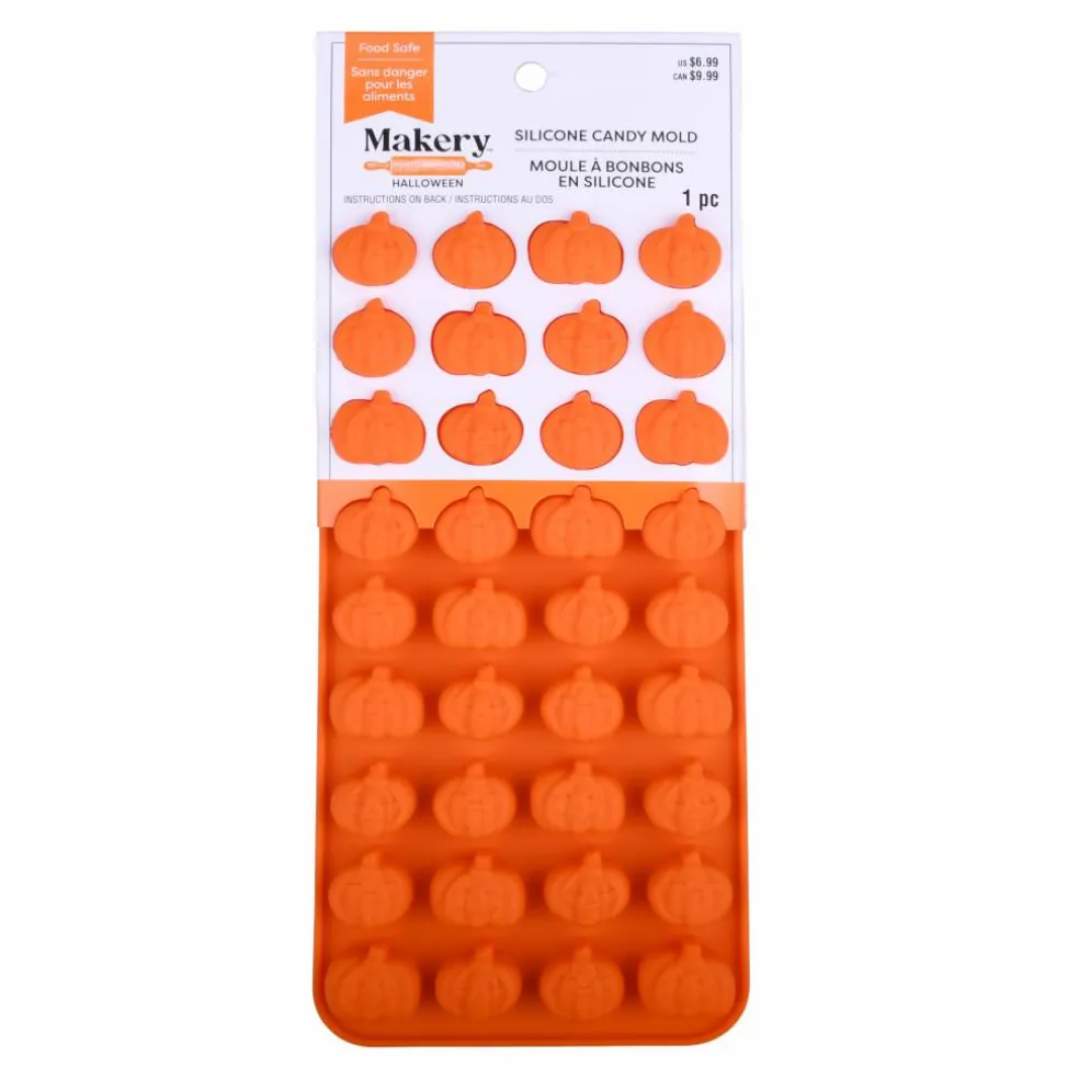 Halloween Mini Pumpkin Silicone Candy Mold by Makery™