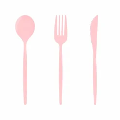 Halloween Pink Plastic Cutlery, 40ct. by Celebrate It™
