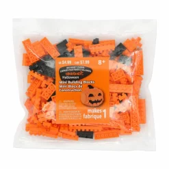 Halloween Pumpkin Mini Building Blocks by Creatology™