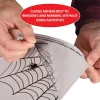 Halloween Spider & Spider Web Silhouette Clings