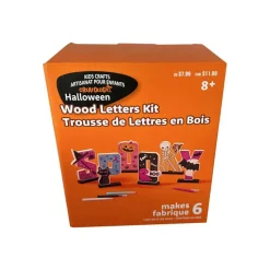 Halloween Spooky Wood Letters Kit by Creatology™