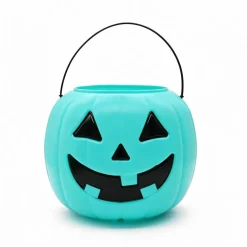 Halloween Teal Jack-o'-Lantern Bucket by Creatologyâ„¢