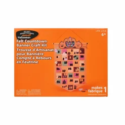 Halloween Trick or Treat Felt Countdown Banner Craft Kit by Creatology™