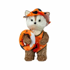 6.5" Halloween Vacation Fox Natural Decorative Animal by Ashland®