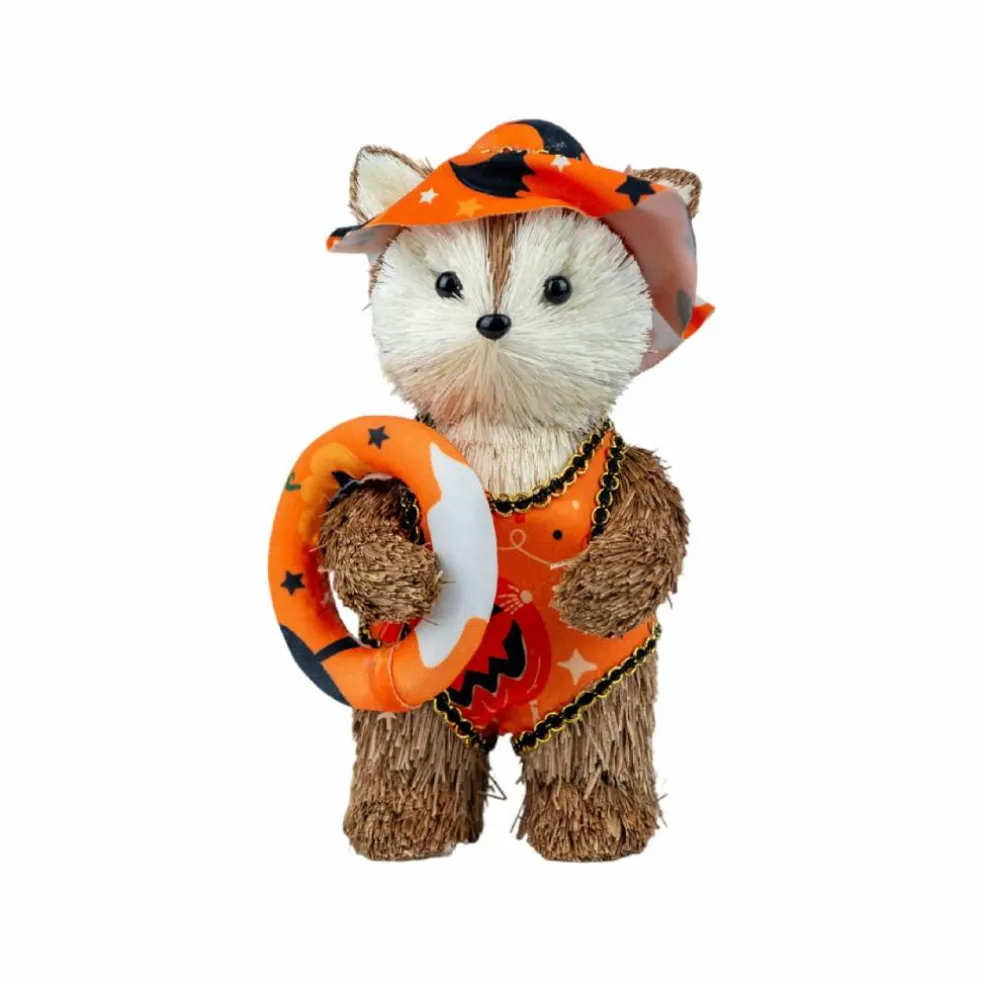 6.5" Halloween Vacation Fox Natural Decorative Animal by Ashland®