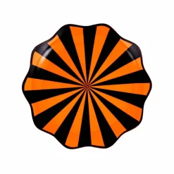 7.5" Halloween Vintage Plastic Snack Plates, 10ct. by Celebrate It™
