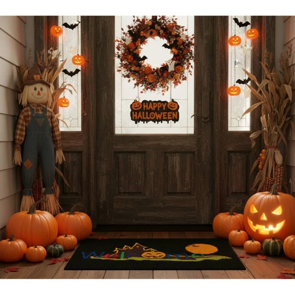 Halloween Welcome Doormat