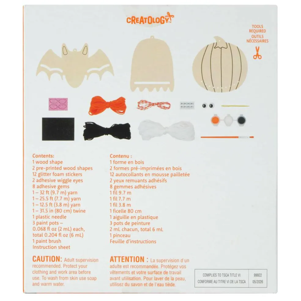 Halloween Yarn Wrapping Ornament Craft Kit by Creatology™