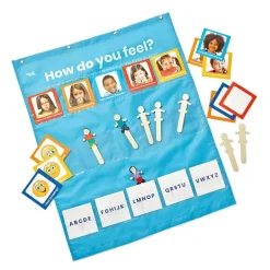 Hand2mind® Express Your Feelings Pocket Chart