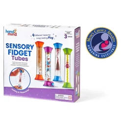 hand2mind® 8" Sensory Fidget Tubes, 4ct.