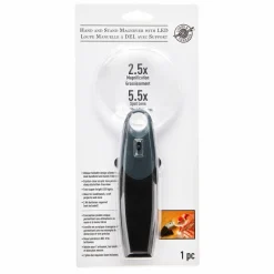 Hand & Stand Magnifier with LED by Loops & Threads®