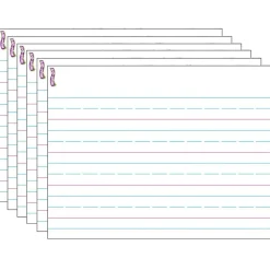 Handwriting Paper Wipe-Off® Chart, 17" x 22", Pack of 6
