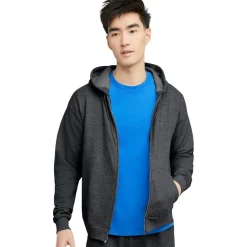 Hanes EcoSmart Fleece Full-Zip Men's Hoodie