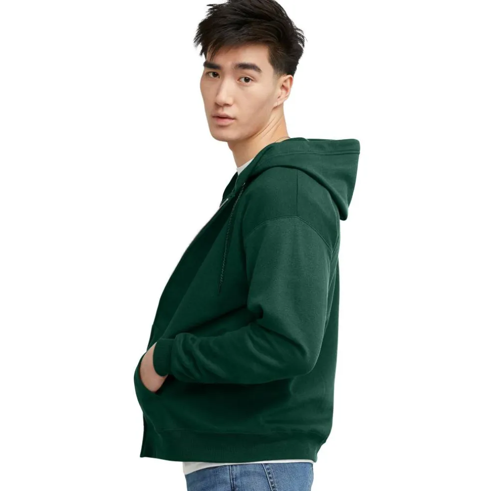 Hanes EcoSmart Fleece Full-Zip Men's Hoodie