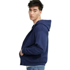 Hanes EcoSmart Fleece Full-Zip Men's Hoodie