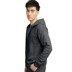 Hanes EcoSmart Fleece Full-Zip Men's Hoodie