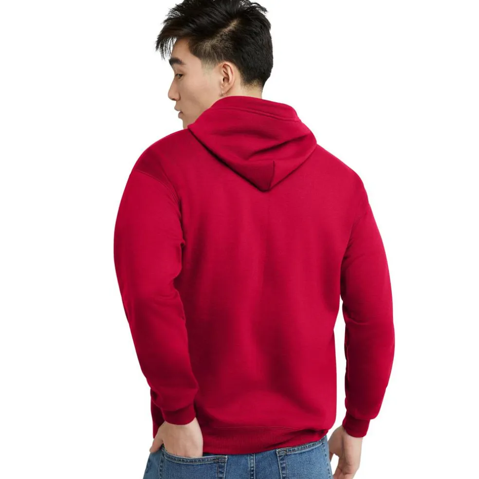 Hanes EcoSmart Fleece Full-Zip Men's Hoodie