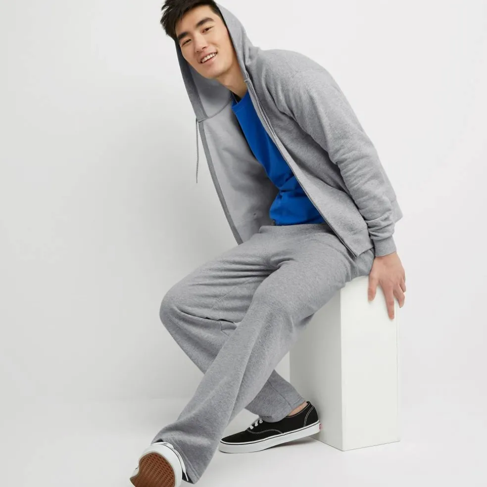 Hanes EcoSmart Fleece Full-Zip Men's Hoodie