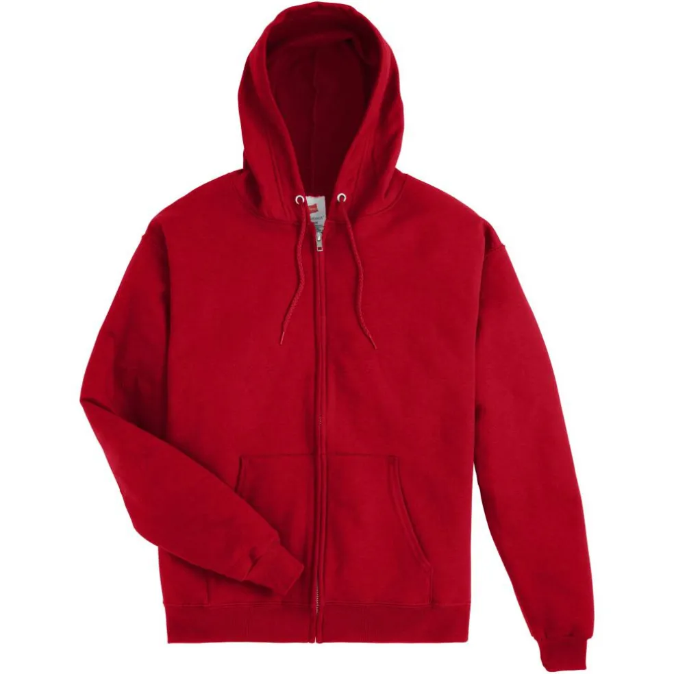 Hanes EcoSmart Fleece Full-Zip Men's Hoodie