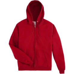 Hanes EcoSmart Fleece Full-Zip Men's Hoodie