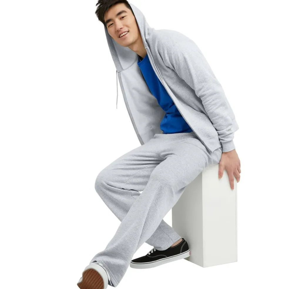 Hanes EcoSmart Fleece Full-Zip Men's Hoodie