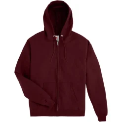 Hanes EcoSmart Fleece Full-Zip Men's Hoodie