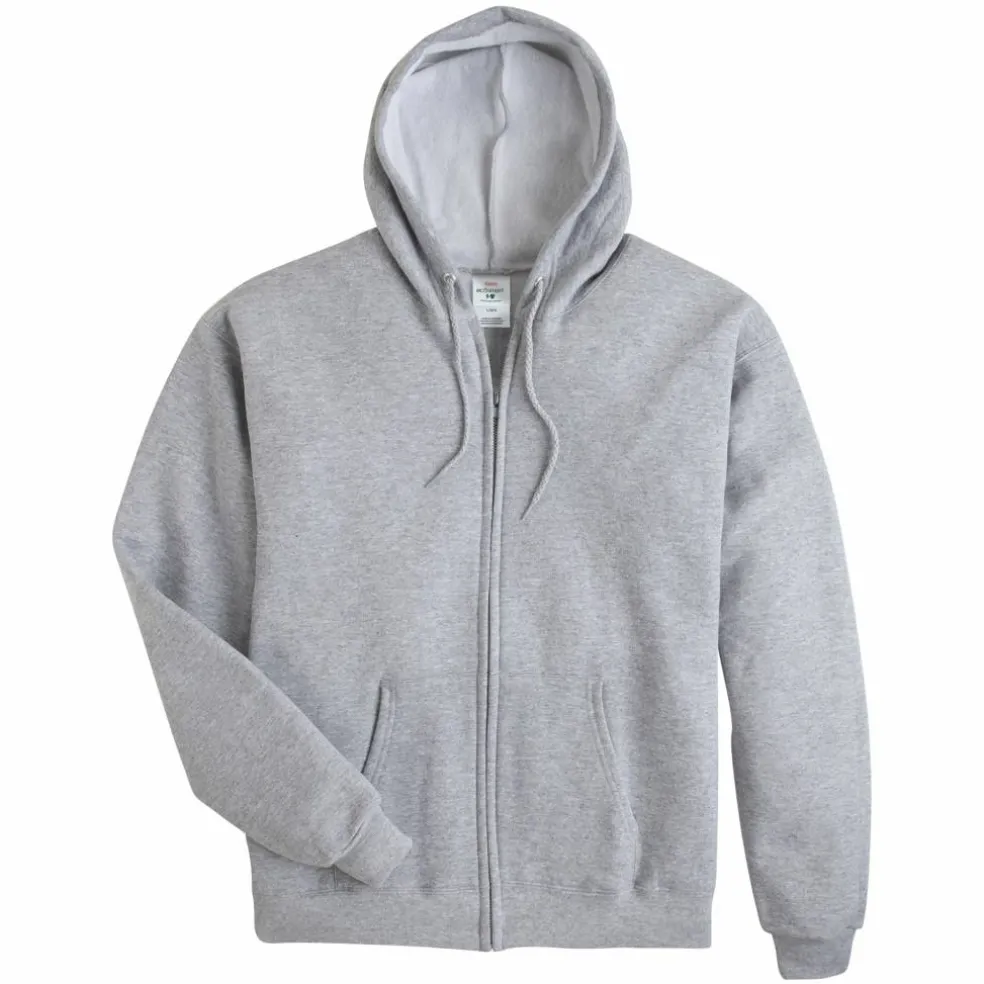 Hanes EcoSmart Fleece Full-Zip Men's Hoodie
