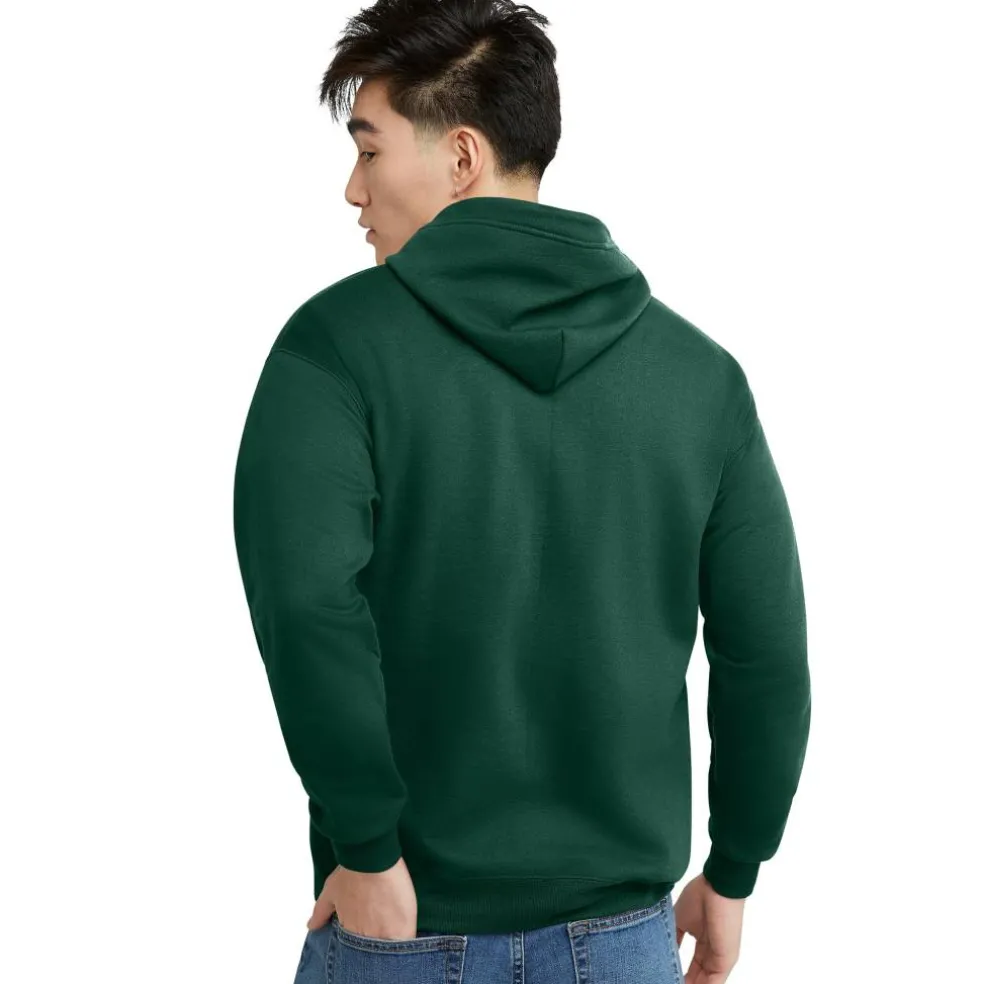 Hanes EcoSmart Fleece Full-Zip Men's Hoodie
