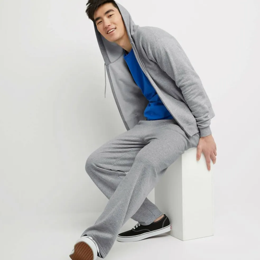 Hanes EcoSmart Fleece Full-Zip Men's Hoodie
