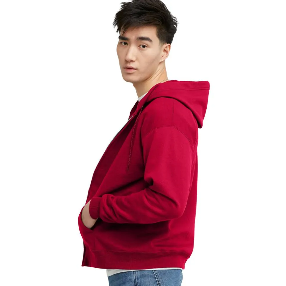 Hanes EcoSmart Fleece Full-Zip Men's Hoodie