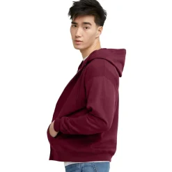 Hanes EcoSmart Fleece Full-Zip Men's Hoodie