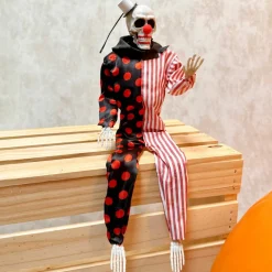 16" Hanging Clown Skeleton by Ashland®