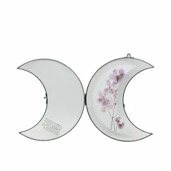 9.5" Hanging Glass Moon Frame by Ashland®