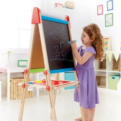 Hape All-in-One Easel Kid's Wooden Double-Sided Art Easel